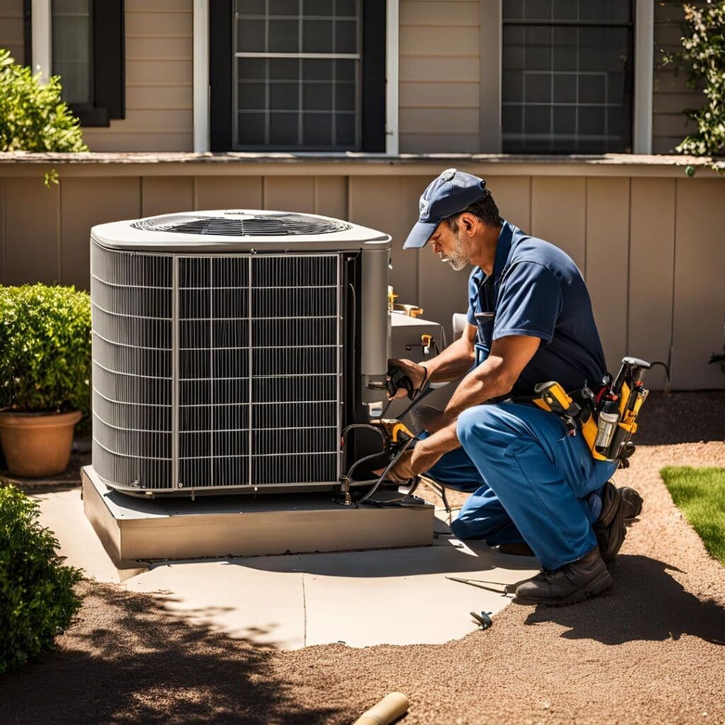 hvac repair on Escalon